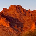 Cougar Shadow Catching Its Prey On The Superstition Mountains